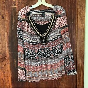 Bohemian Multicolor Blouse
